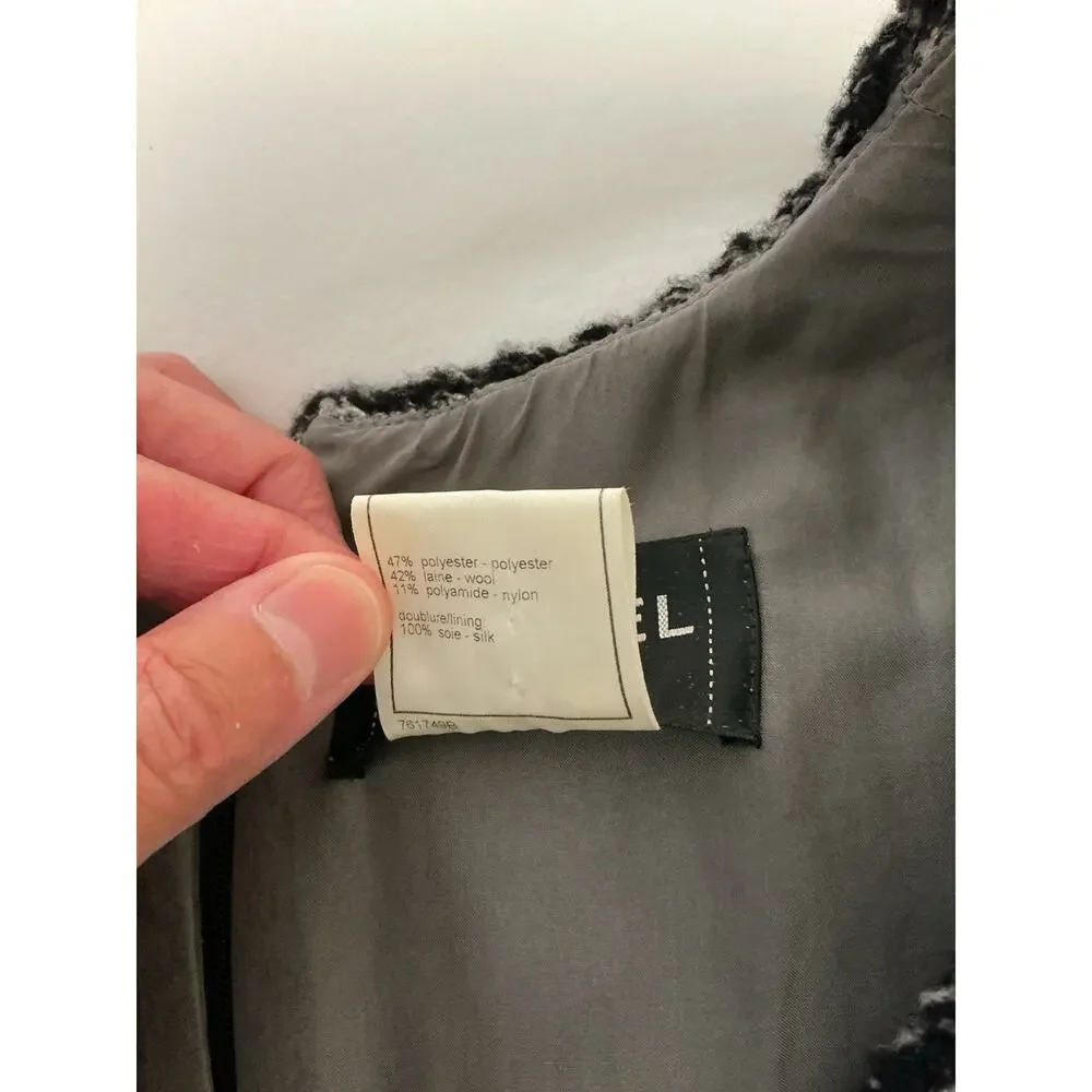 CHANEL tweed dress